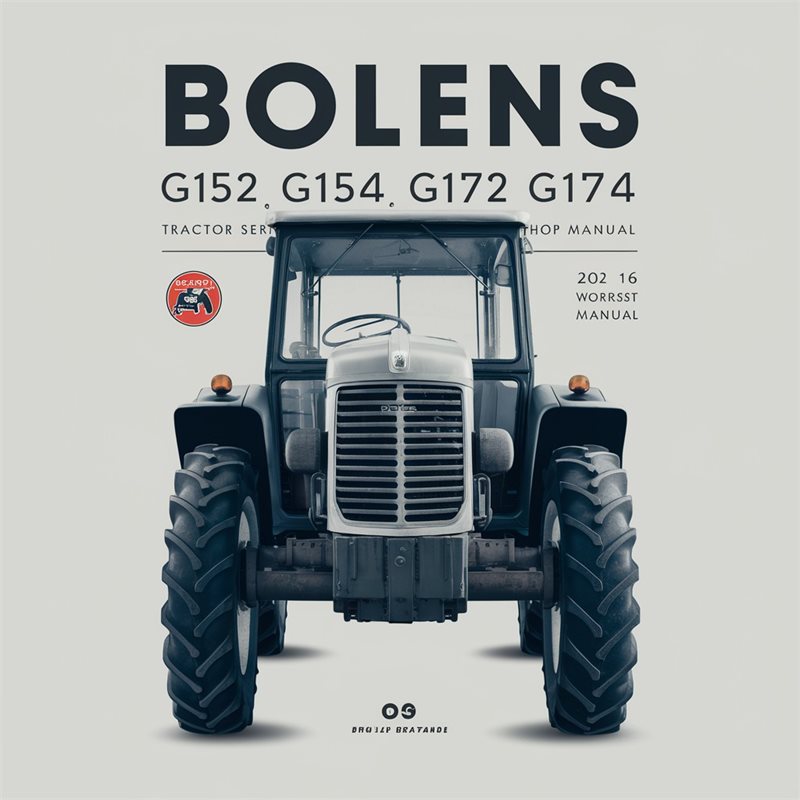 Bolens G152 G154 G172 G174 Tractor Service Repair Workshop Manual PDF