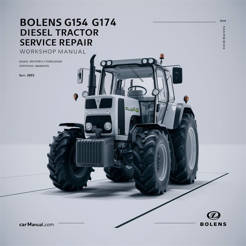 Bolens G152 G154 G172 G174 Diesel Tractor Service Repair Workshop Manual PDF