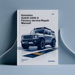 Komatsu Saa6d140e-5 Service Repair Workshop Manual PDF