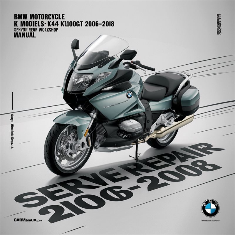 2006-2008 Cagiva K Models BMW Motorcycle K44 K1200GT Service Repair Workshop Manual PDF