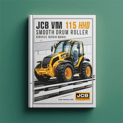 JCB VM 115HD HPD Smooth Drum Roller Service Repair Workshop Manual PDF