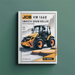 JCB VM 166D PD Smooth Drum Roller Service Repair Workshop Manual PDF