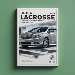 2011 Buick Lacrosse Software Service Repair Workshop Manual PDF