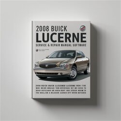 2008 Buick Lucerne Software Service Repair Workshop Manual PDF