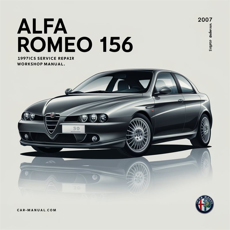 1997-2007 Alfa Romeo 156 Service Repair Workshop Manual PDF