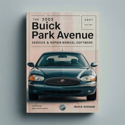 2003 Buick Park Avenue Software Service Repair Workshop Manual PDF