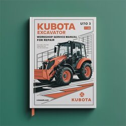 Kubota Bagger U10-3 Werkstatt-Handbuch