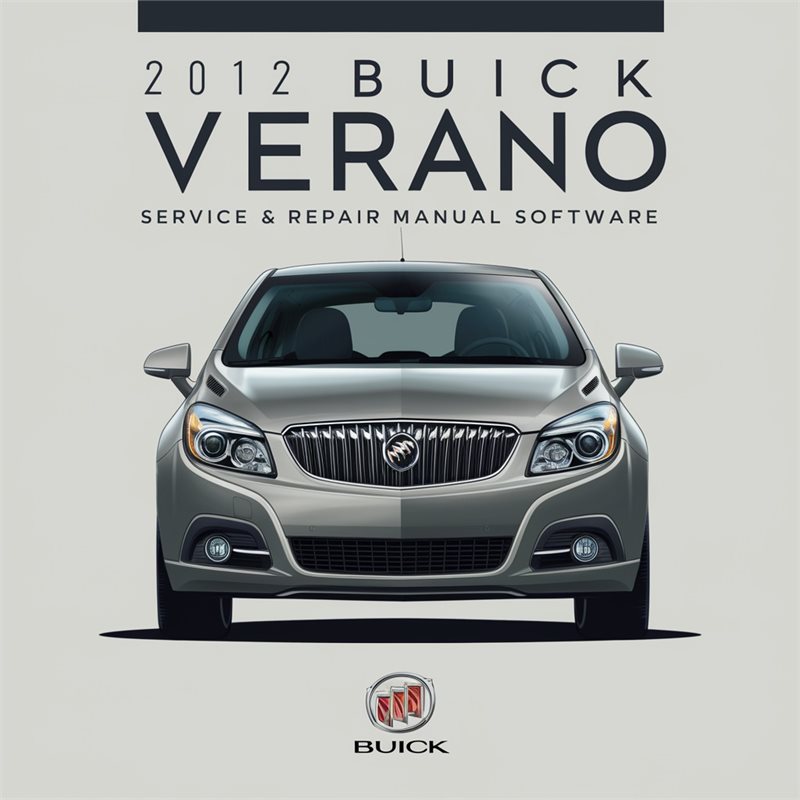 2012 Buick Verano Software Service Repair Workshop Manual PDF