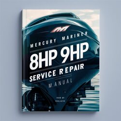 Mercury Mariner 8HP 9HP Outboard Service Repair Workshop Manual PDF