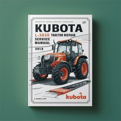 Kubota L3650 Tractor Service Repair Workshop Manual PDF