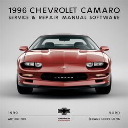 1996 Chevrolet Camaro Software Service Repair Workshop Manual PDF