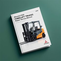 Mitsubishi FG15 Forklift Trucks Service Repair Workshop Manual PDF