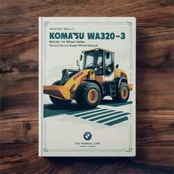 Komatsu WA320-3 WA320-3LE Wheel Loader Service Repair Workshop Manual PDF