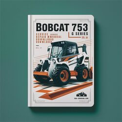 Bobcat 753 G Series Loader 3 Service Repair Workshop Manual PDF