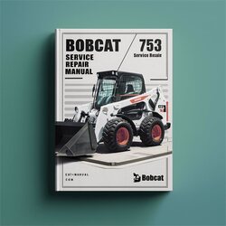 Bobcat 753 Loader Service Repair Workshop Manual PDF