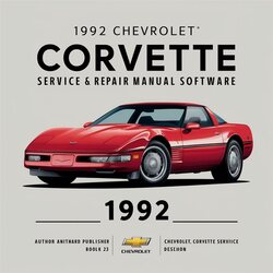 1992 Chevrolet Corvette Software Service Repair Workshop Manual PDF
