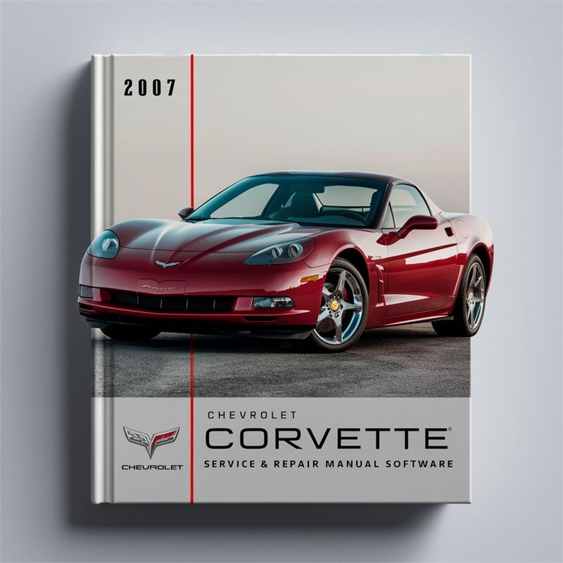 2007 Chevrolet Corvette Software Service Repair Workshop Manual PDF