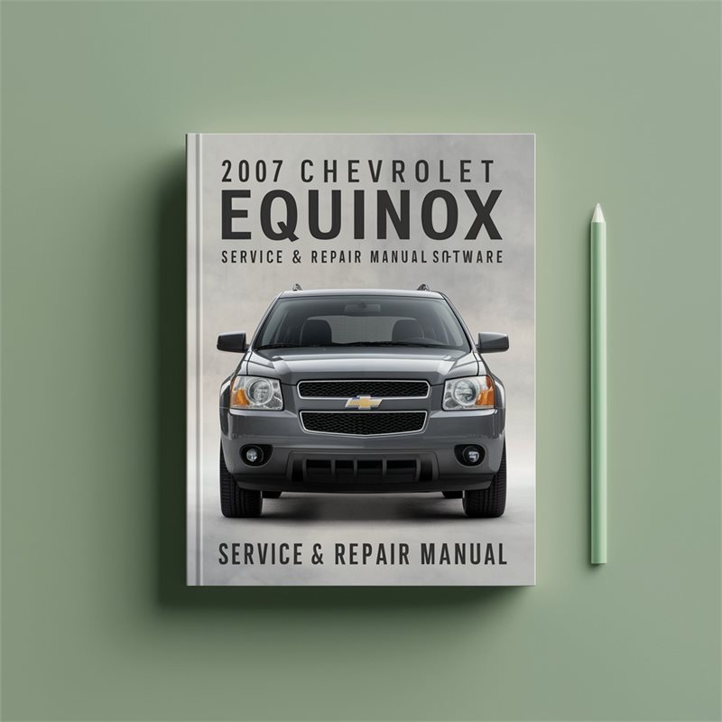 2007 Chevrolet Equinox Software Service Repair Workshop Manual PDF