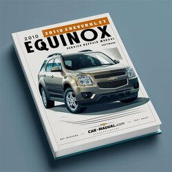 2010 Chevrolet Equinox Software Service Repair Workshop Manual PDF