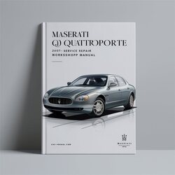 2006-2007 Maserati Quattroporte Service Repair Workshop Manual PDF
