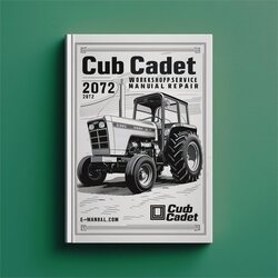 Cub Cadet 2072 Tractor Service Repair Workshop Manual PDF