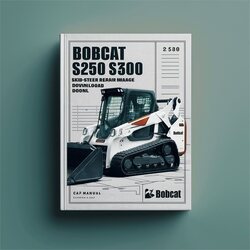 Bobcat S250 S300 SKID-STEER Loader (s/n 526011001 Above 526111001 Above) Service Repair Workshop Manual PDF