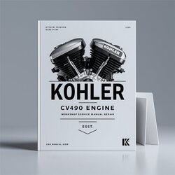 Kohler Command Pro Models CV490 Engine Service Repair Workshop Manual PDF