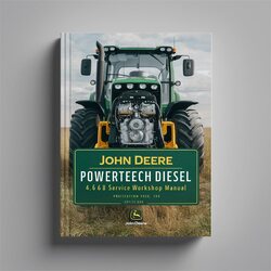 John Deere Powertech Diesel 4.5 6.8 Engine Workmanual Service Repair Workshop Manual PDF