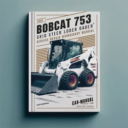 Bobcat 753 Skid Steer Loader (includes High Flow Option) OPTION Service Repair Workshop Manual PDF