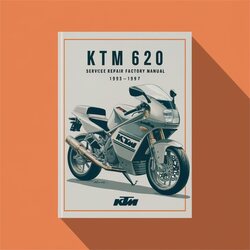 1993-1997 KTM 620 Service Repair Workshop Manual PDF