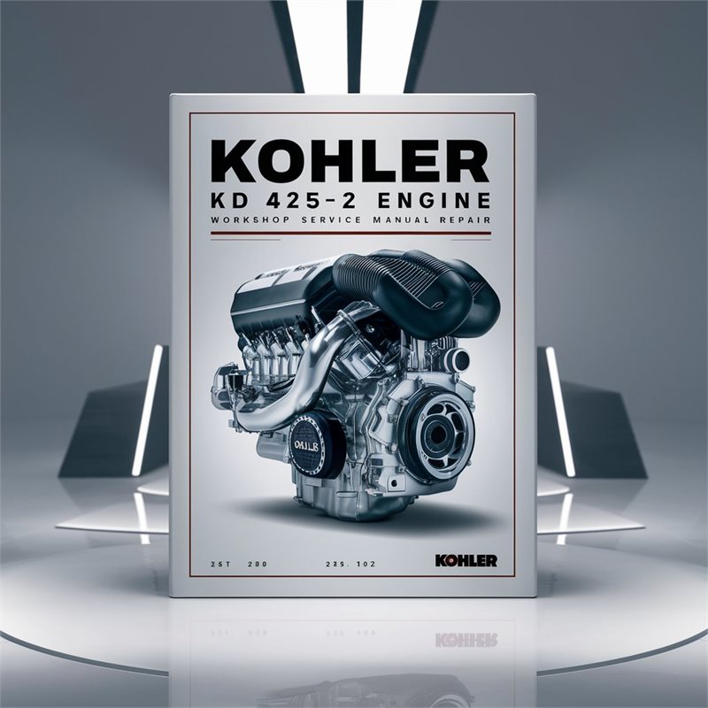 Kohler KD Series 425-2 Engine Service Repair Workshop Manual PDF