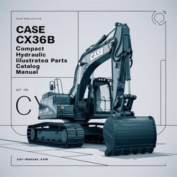 Case CX36B Compact Hydraulic Excavator Illustrated -improved Parts Catalog PDF