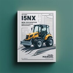 IHI 15NX Mini Excavator Service Repair Workshop Manual PDF