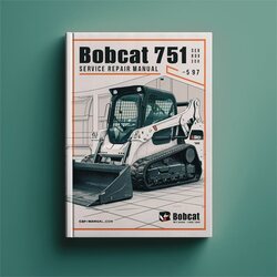 Bobcat 751 6724925 5-97 Service Repair Workshop Manual PDF