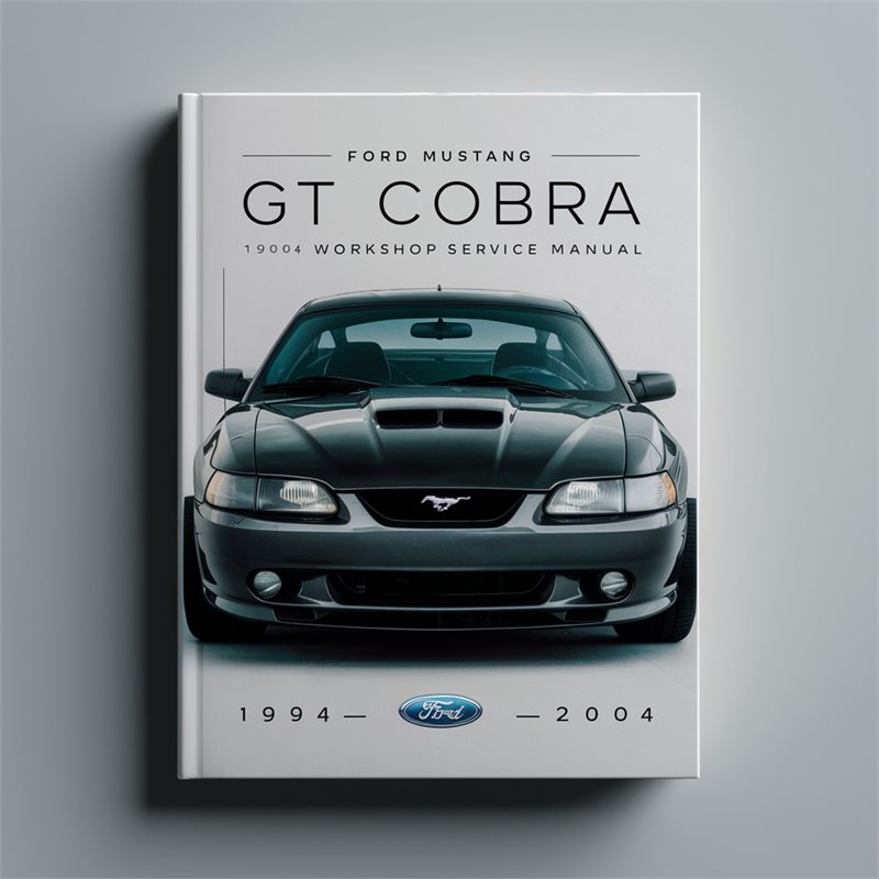 1994-2004 Ford Mustang GT Cobra Service Repair Workshop Manual PDF