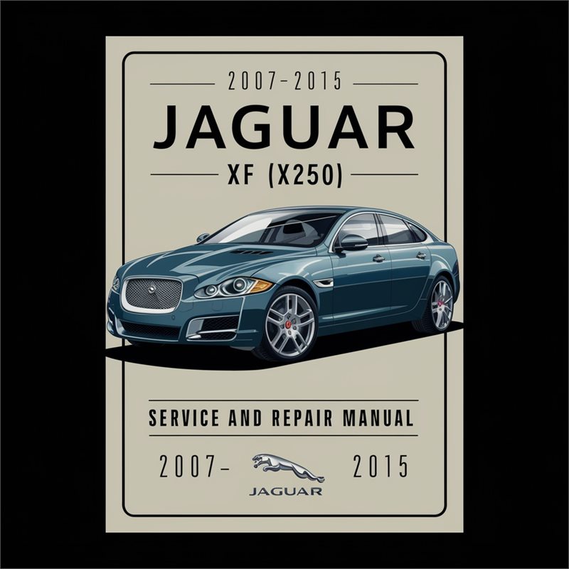 2007-2015 Jaguar XF (X250) Service Repair Workshop Manual PDF