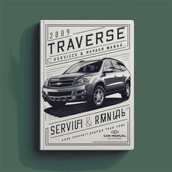 2009 Chevrolet Traverse Software Service Repair Workshop Manual PDF