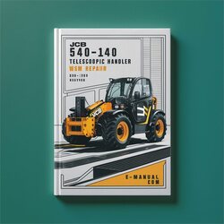 JCB 540-140 Telescopic Handler WSM Service Repair Workshop Manual PDF