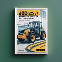 JCB 525-67 Telescopic Handler Service Repair Workshop Manual PDF