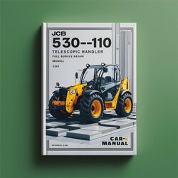 JCB 530-110 Telescopic Handler Service Repair Workshop Manual PDF