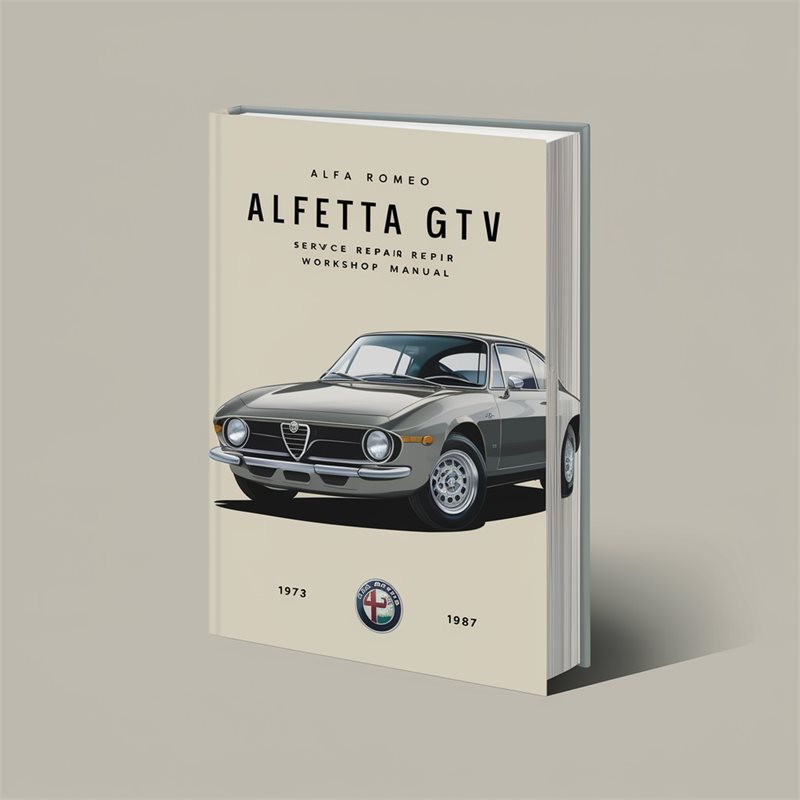 1973-1987 Alfa Romeo Alfetta GTV Service Repair Workshop Manual PDF