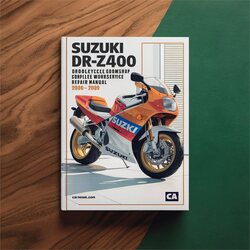 2000-2009 Suzuki DRZ400 Motorcycle Service Repair Workshop Manual PDF