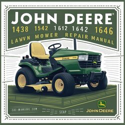 John Deere Sabre 1438 1542 1642 1646 Lawn Mower Service Repair Workshop Manual PDF