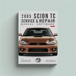 2005 Scion Tc Software Service Repair Workshop Manual PDF