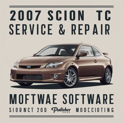2007 Scion Tc Software Service Repair Workshop Manual PDF