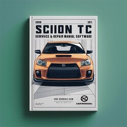 2008 Scion Tc Software Service Repair Workshop Manual PDF