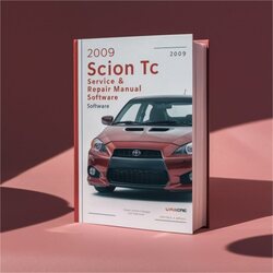 2009 Scion Tc Software Service Repair Workshop Manual PDF