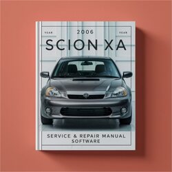 2006 Scion Xa Software Service Repair Workshop Manual PDF