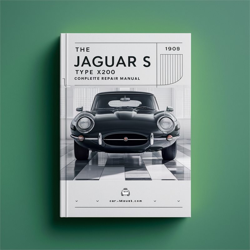 1999-2003 Jaguar S Type X200 Service Repair Workshop Manual PDF
