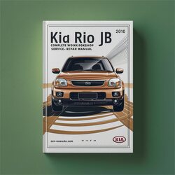 2005-2010 Kia Rio Service Repair Workshop Manual PDF
